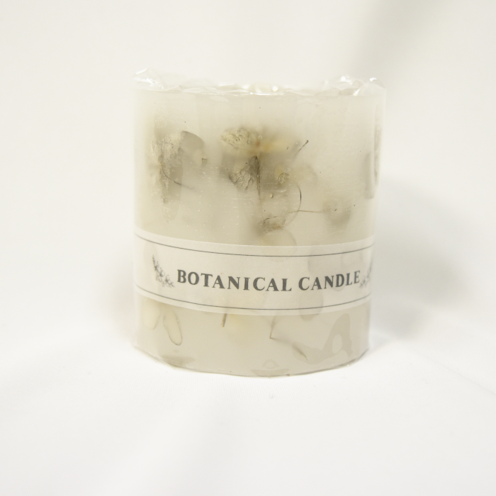 完売【再販】ボタニカルキャンドル かすみ草キャンドル キャンドル